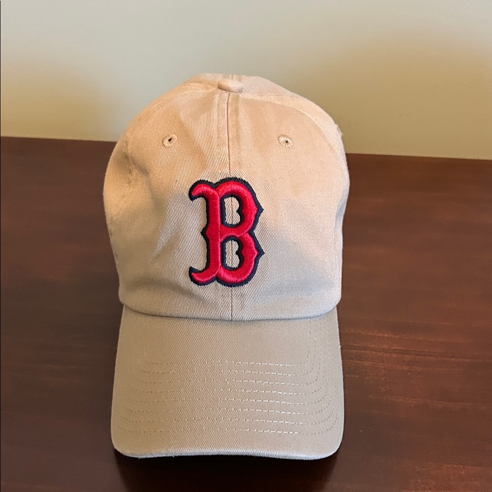47 Brand Boston Red Sox Tan and Red Baseball Cap